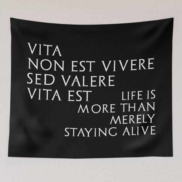 Item preview, Life is more than merely staying alive designed and sold by adiosmillet.