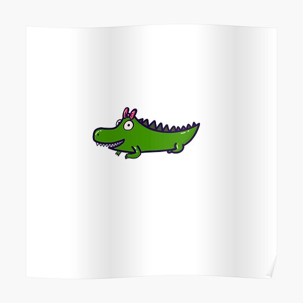 Crocodile Cartoon Posters for Sale | Redbubble Crocodile Cartoon Posters for Sale | Redbubble