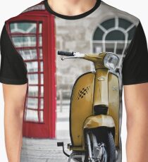 Yellow Lambretta GP Graphic T-Shirt