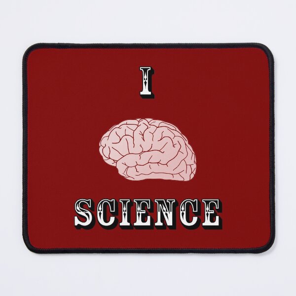 Item preview, I Brain Science (on red) designed and sold by ColorfulCortex.