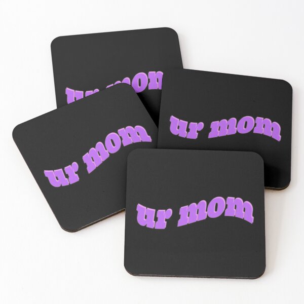 Item preview, ur mom (pink, purple)   designed and sold by MessyscrappeSVG.