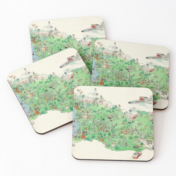 Item preview, Vintage Map of Georgia (in Russian) designed and sold by Gin  Neko.
