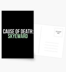 Cause of Death: Skyeward Postkarten