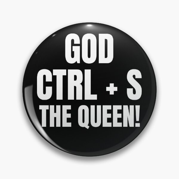 Item preview, computer Geek God Save The Queen designed and sold by ComputerGeeksTs.
