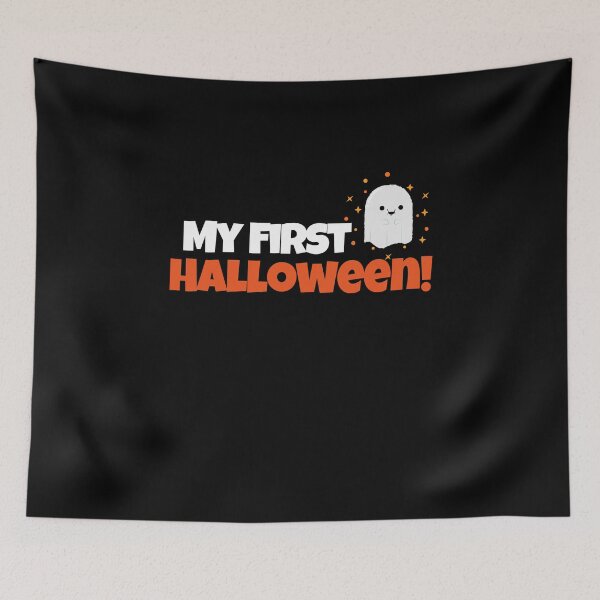 Item preview, My First Halloween - Cute Ghost designed and sold by HolidayTees.