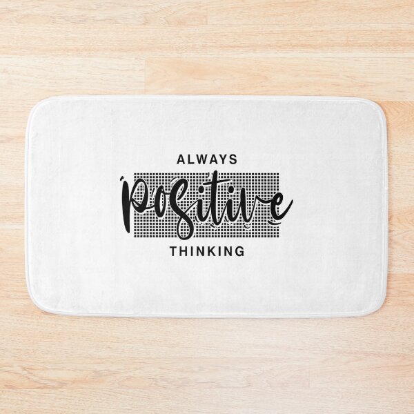 Item preview, always positive thinking designed and sold by wineDsign.