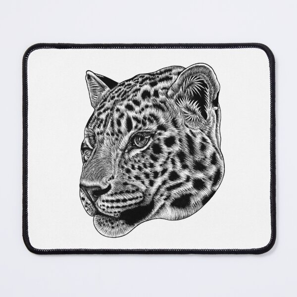 Item preview, Amur leopard cub - big cat ink illustration designed and sold by LorenDowding.