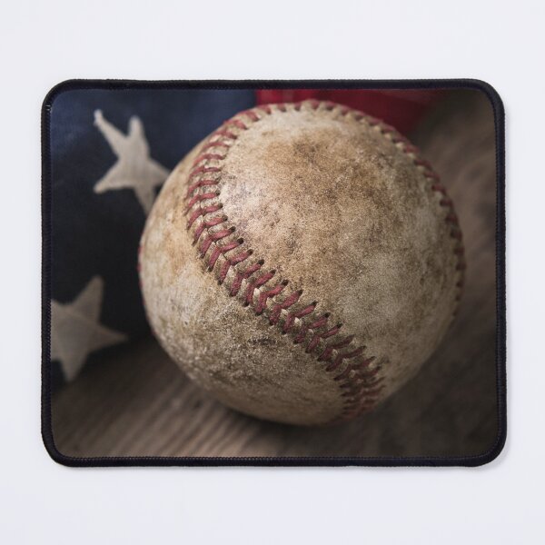 Item preview, Vintage Baseball on American Flag designed and sold by Leslie Banks.