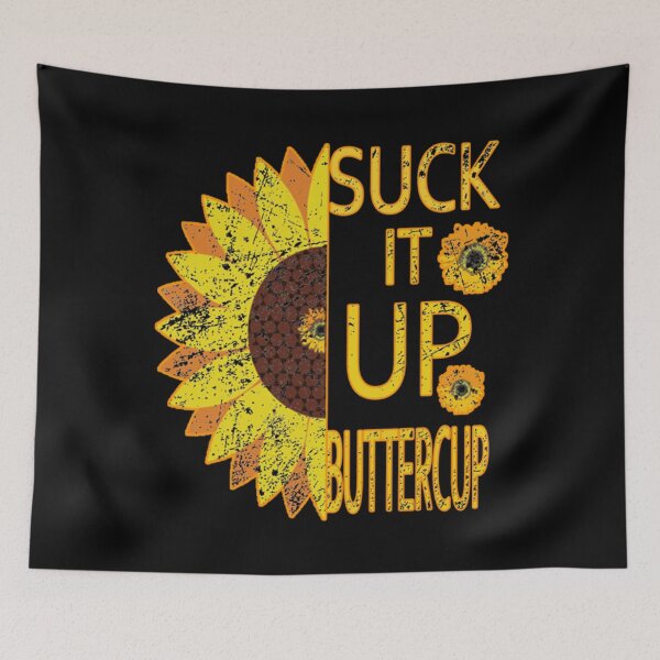 Aperçu de l'œuvre T-shirt Suck It ButtercupFleur Suck It Buttercup créée et vendue par MarioKatut.