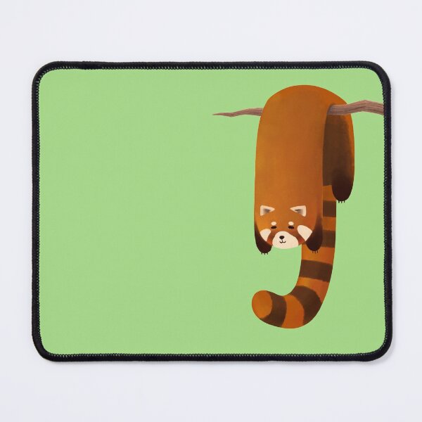 Item preview, Cute Red Panda hanging on the tree - Laundry red panda designed and sold by KTJoh.