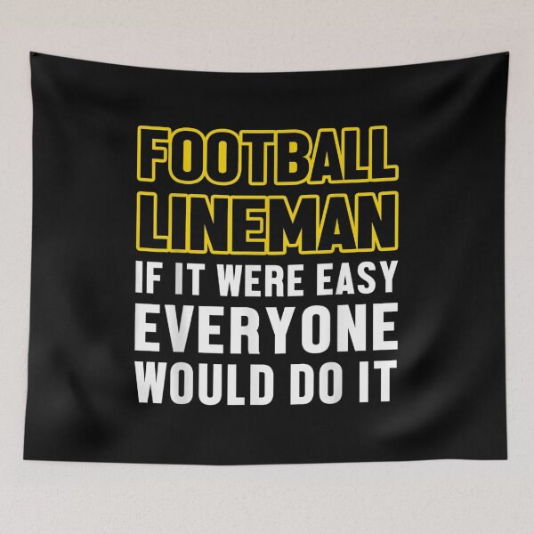 Item preview,  Lineman Easy Offensive Defensive Player designed and sold by miann4.