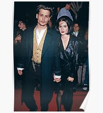 Johnny Depp und Winona Ryder Poster