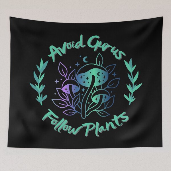 Item preview, Avoid Gurus Follow Plants Terence Mckenna  designed and sold by wisewook.