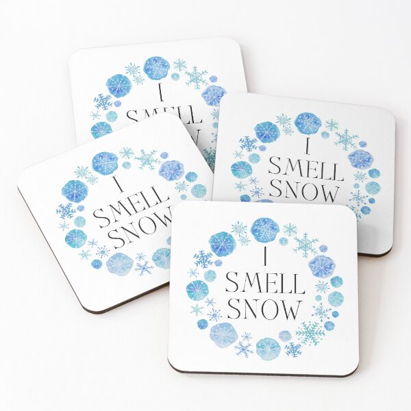 Item preview, I Smell Snow - Winter - Snow Flakes designed and sold by Fenay Designs.