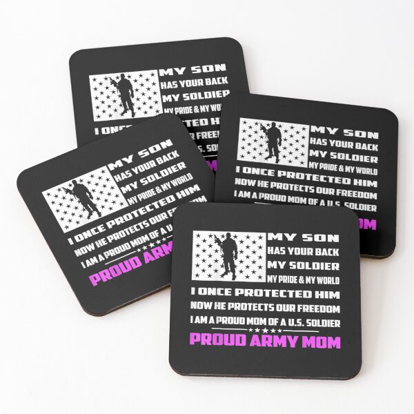 Item preview,  Son Has Your Back Soldier Pride Proud Army Mom Gift designed and sold by miann4.
