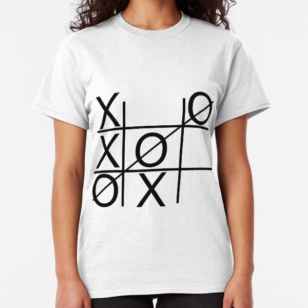 tic tac toe t shirt