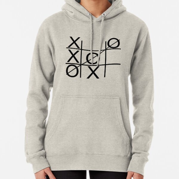 Tic Tac Toe Pullover Hoodie