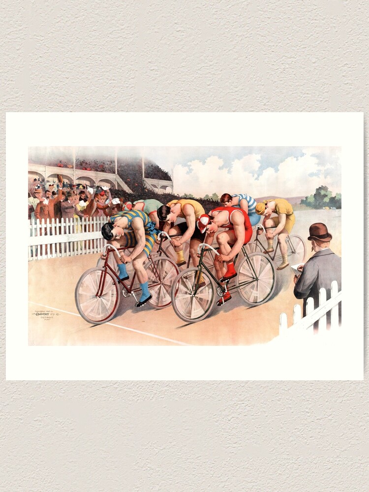 vintage bicycle race