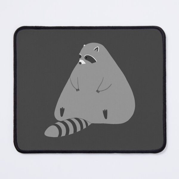 Item preview, Chubby Melting Raccoon Sitting designed and sold by KTJoh.