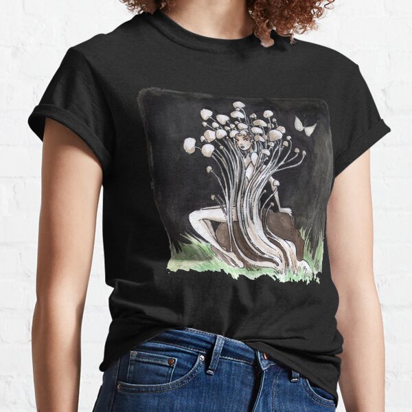 Empire of Mushrooms: Flammulina Velutipes Classic T-Shirt