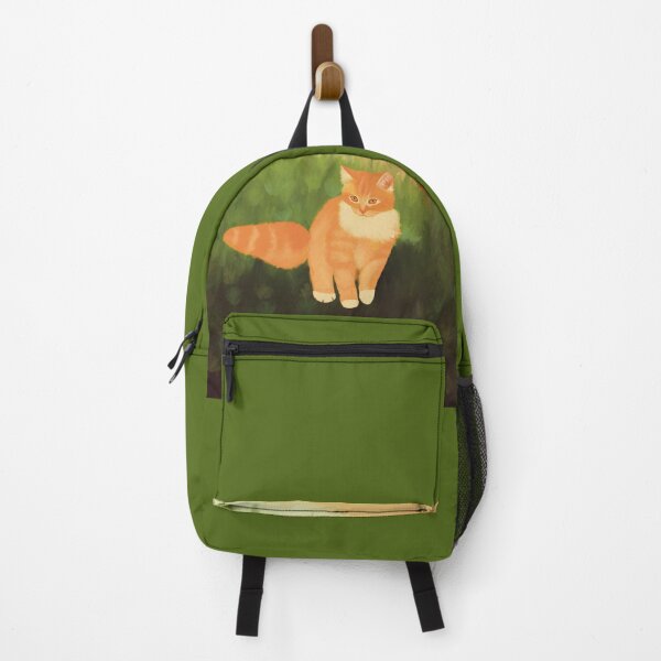Item preview, Ginger cat in a calm forest meadow designed and sold by Dearlinh.