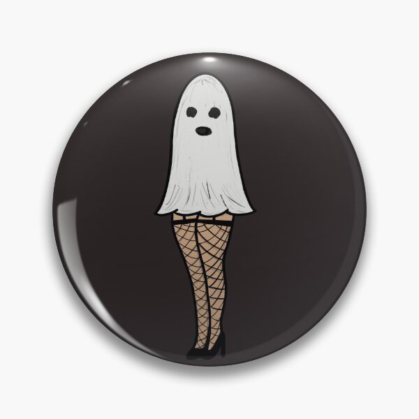 Item preview, Sexy Sheet Ghost With Fishnets designed and sold by tiredntrue.