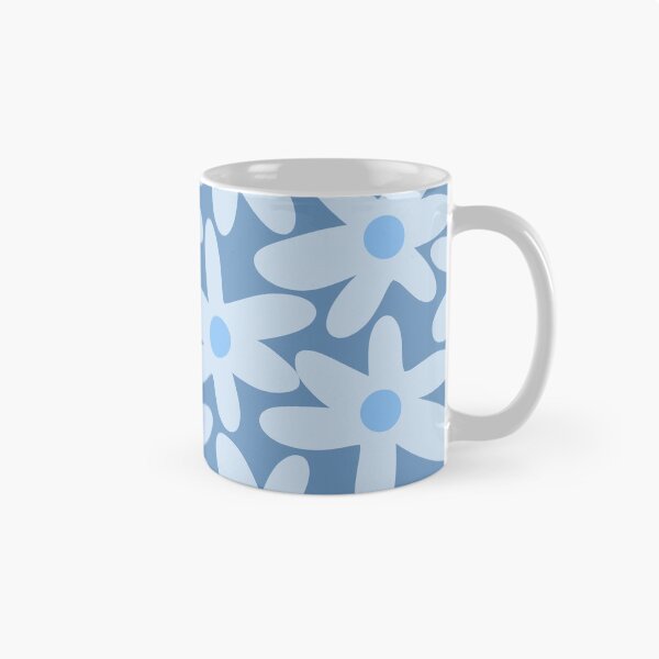 Item preview, Daisy Time Floral Pattern in Light Blue  designed and sold by kierkegaard.
