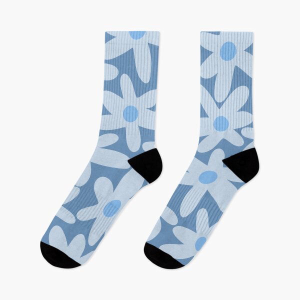 Item preview, Daisy Time Floral Pattern in Light Blue  designed and sold by kierkegaard.