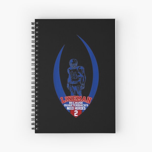 Item preview,  Lineman Because Quarterbacks Need Heroes designed and sold by miann4.