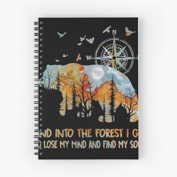 Item preview, Bear And Into The Forest I Lost My Mind And Get My Soul designed and sold by lucilleashah21.