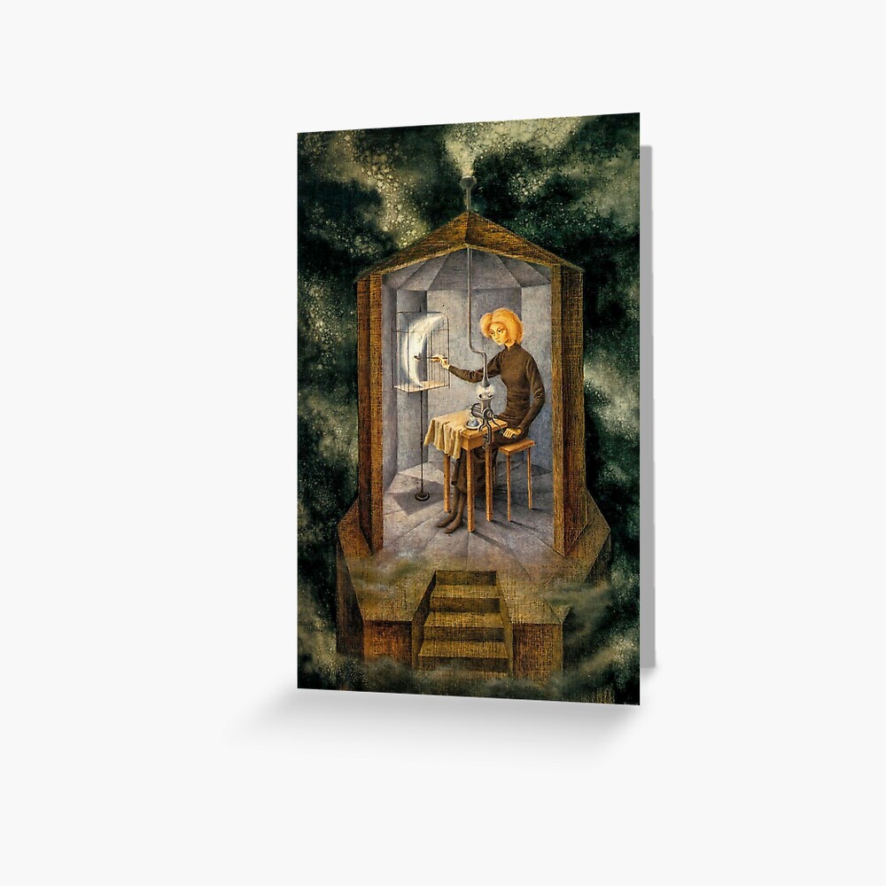 "Remedios Varo Celestial Pablum (Papilla Estelar) " Greeting Card