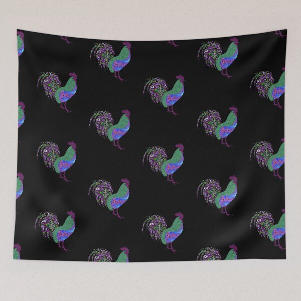 Item preview, Funky Rooster Colorful Bird designed and sold by Slydell1.