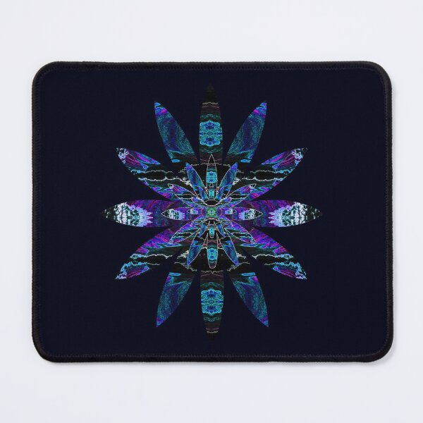 Item preview, Blue neon lotus flower designed and sold by Astralia.