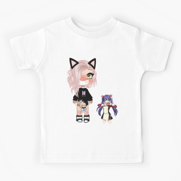 Camiseta masculina da série Gacha Life, Karin, a estranha gótica, menina  com olho remendo, roupas de anime, camisetas esportivas, nova - AliExpress