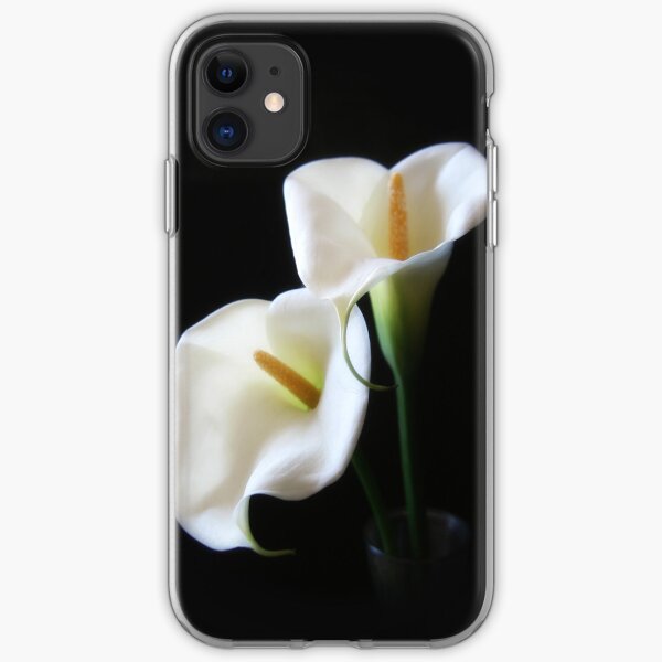 Elegant Calla Lily Flowers 13 iPhone Soft Case