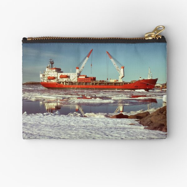 Icebird at Mawson Zipper Pouch