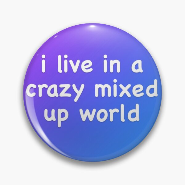 Item preview, Crazy Mixed Up World designed and sold by CountSwagula.