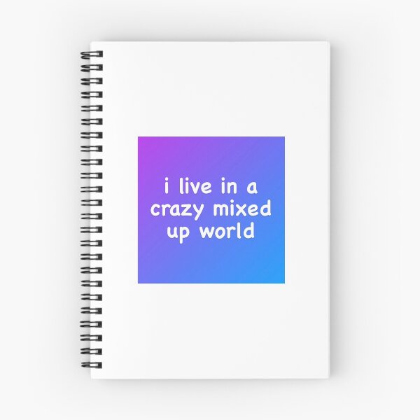 Item preview, Crazy Mixed Up World designed and sold by CountSwagula.