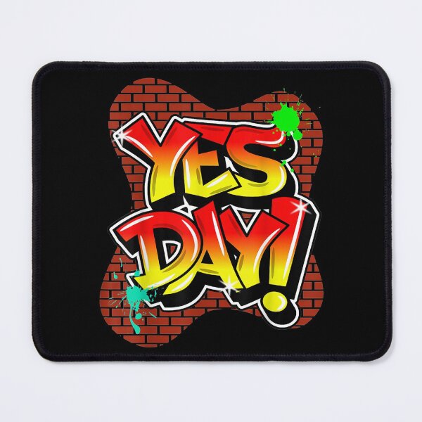 Item preview,  Yes Day Bright Graffiti Style Brickwork designed and sold by miann4.