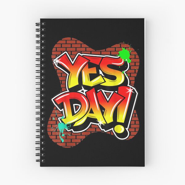 Item preview,  Yes Day Bright Graffiti Style Brickwork designed and sold by miann4.