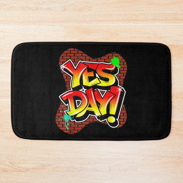 Item preview,  Yes Day Bright Graffiti Style Brickwork designed and sold by miann4.