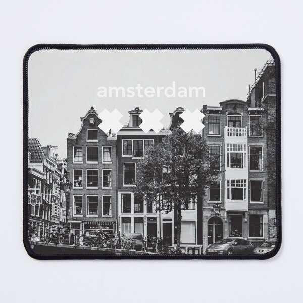 Item preview, Amsterdam City Skyline & 3 Saint Andrew's Crosses designed and sold by henrymencia.