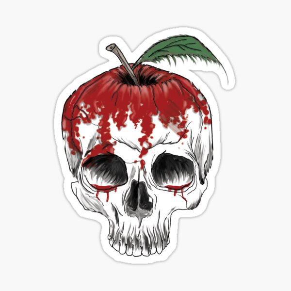 Poison Apple Sticker