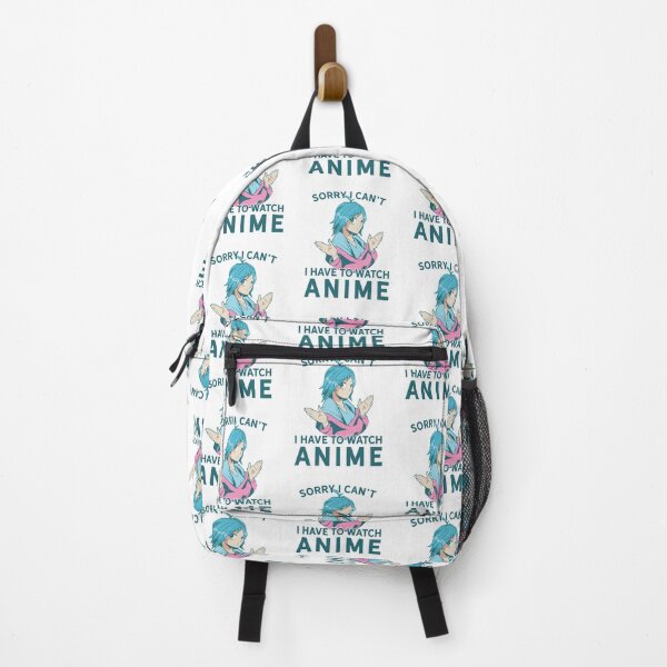 Item preview, Funny Anime Merch / Japanese Culture, Art Blue Hair Girl design designed and sold by CreatedByHeidi.