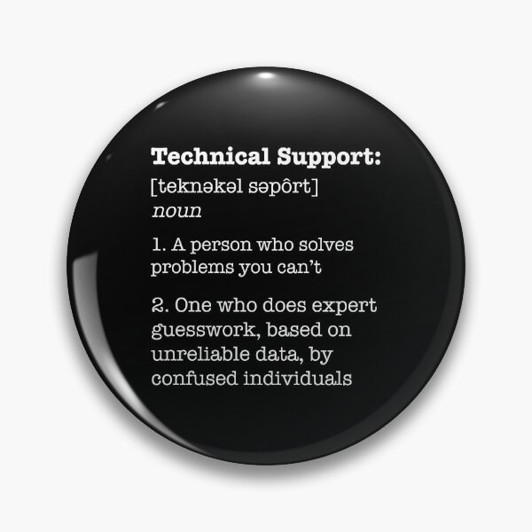 Item preview, Technical Support / Funny Definition IT Department Meme design designed and sold by CreatedByHeidi.