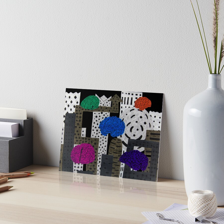 Item preview, Art Board Print designed and sold by RaLiz.