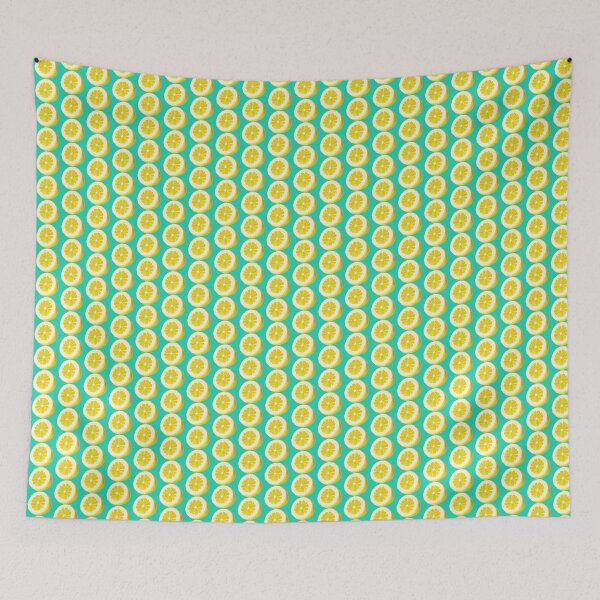 Item preview, Summer lemon pattern designed and sold by PG Illustration.