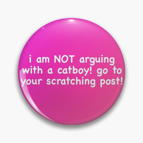 Item preview, NOT Arguing with a Catboy designed and sold by CountSwagula.