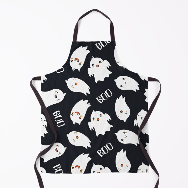 Item preview, Boo! Happy Halloween ghosts print. designed and sold by TheArtDesk.