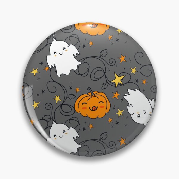 Item preview, Happy Halloween Jack o lantern and spooky print. designed and sold by TheArtDesk.